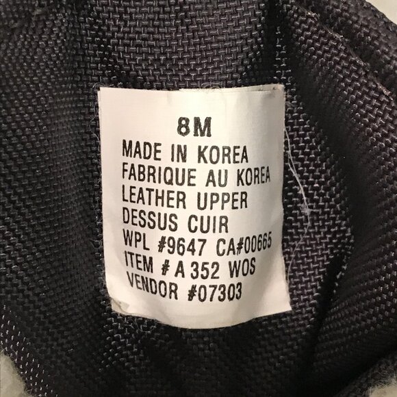 Eddie Bauer Boots Womens Size 8M Green Duck Waterproof Insulated Winter Leather - Picture 5 of 10